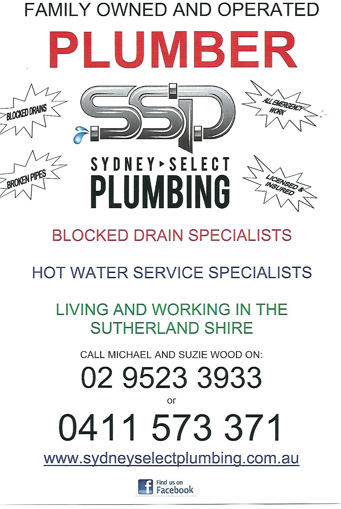 Example Mailbox drop from a Sutherland Shire Plumber